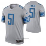 Maglia NFL Legend Detroit Lions Jahlani Tavai Inverted Grigio