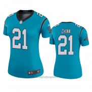 Maglia NFL Legend Donna Carolina Panthers Jeremy Chinn Blu