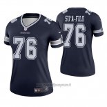 Maglia NFL Legend Donna Dallas Cowboys 76 Xavier Su'a Filo Blu