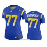 Maglia NFL Legend Donna Los Angeles Rams Andrew Whitworth Blu
