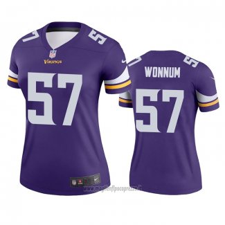 Maglia NFL Legend Donna Minnesota Vikings D.j. Wonnum Viola