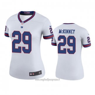 Maglia NFL Legend Donna New York Giants Xavier Mckinney Bianco Color Rush