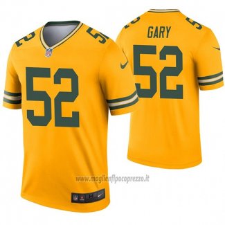 Maglia NFL Legend Green Bay Packers 52 Rashan Gary Inverted Or