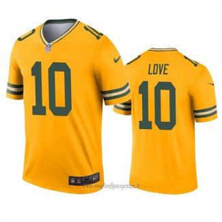 Maglia NFL Legend Green Bay Packers Jordan Love Inverted Or