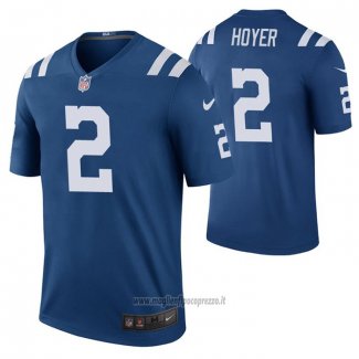 Maglia NFL Legend Indianapolis Colts Brian Hoyer Color Rush Blu