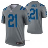 Maglia NFL Legend Indianapolis Colts Nyheim Hines Inverted Grigio