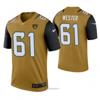 Maglia NFL Legend Jacksonville Jaguars Leonard Wester Color Rush Or