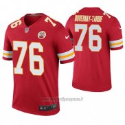 Maglia NFL Legend Kansas City Chiefs Laurent Duvernay Tardif Rosso Color Rush