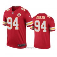 Maglia NFL Legend Kansas City Chiefs Taco Charlton Rosso Color Rush