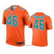 Maglia NFL Legend Miami Dolphins Noah Igbinoghene Arancione Inverted