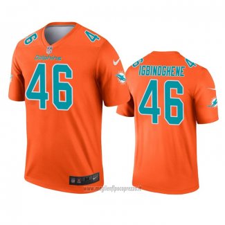 Maglia NFL Legend Miami Dolphins Noah Igbinoghene Arancione Inverted