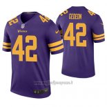Maglia NFL Legend Minnesota Vikings Ben Gedeon Viola Color Rush