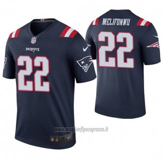 Maglia NFL Legend New England Patriots Obi Melifonwu Blu Color Rush