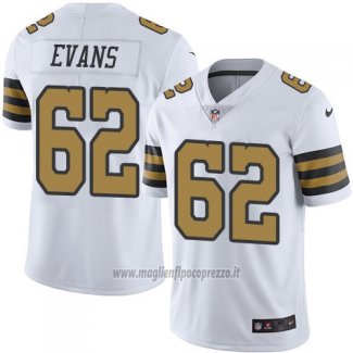 Maglia NFL Legend New Orleans Saints Evans Bianco