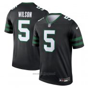 Maglia NFL Legend New York Jets Garrett Wilson Alternato Nero