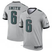 Maglia NFL Legend Philadelphia Eagles Devonta Smith Inverted Grigio