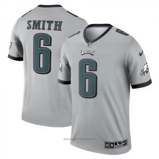 Maglia NFL Legend Philadelphia Eagles Devonta Smith Inverted Grigio