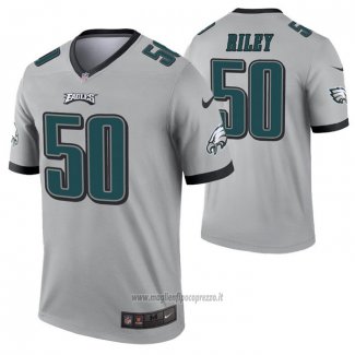 Maglia NFL Legend Philadelphia Eagles Duke Riley Inverted Grigio