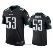 Maglia NFL Legend Philadelphia Eagles Jatavis Brown Nero Color Rush