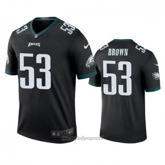 Maglia NFL Legend Philadelphia Eagles Jatavis Brown Nero Color Rush