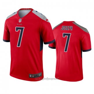 Maglia NFL Legend Tennessee Titans Greg Joseph Inverted Rosso