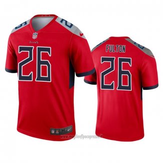 Maglia NFL Legend Tennessee Titans Kristian Fulton Inverted Rosso