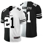 Maglia NFL Limited Atlanta Falcons Gurley Ii Black White Split