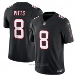 Maglia NFL Limited Atlanta Falcons Kyle Pitts Vapor F.U.S.E. Nero2