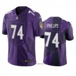 Maglia NFL Limited Baltimore Ravens Tyre Phillips Citta Edition Viola