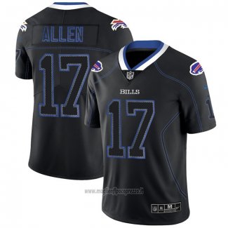 Maglia NFL Limited Buffalo Bills Allen Lights Out Nero