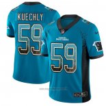 Maglia NFL Limited Carolina Panthers Kuechly Rush Drift Fashion Blu