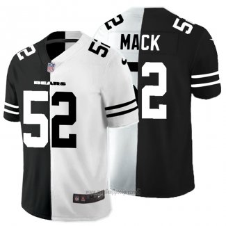 Maglia NFL Limited Chicago Bears Mack Black White Split