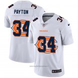 Maglia NFL Limited Chicago Bears Payton Logo Dual Overlap Bianco