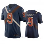 Maglia NFL Limited Cincinnati Bengals Joe Burrow Citta Edition Blu