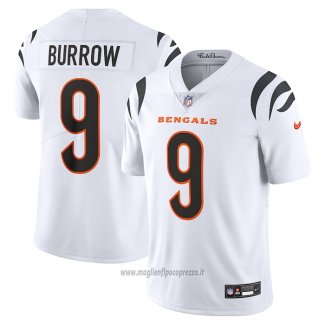 Maglia NFL Limited Cincinnati Bengals Joe Burrow Vapor Untouchable Bianco