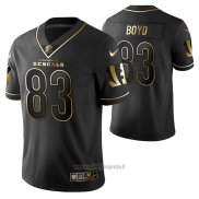Maglia NFL Limited Cincinnati Bengals Tyler Boyd Golden Edition Nero