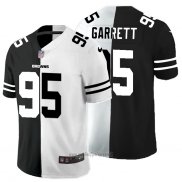 Maglia NFL Limited Cleveland Browns Garrett Black White Split