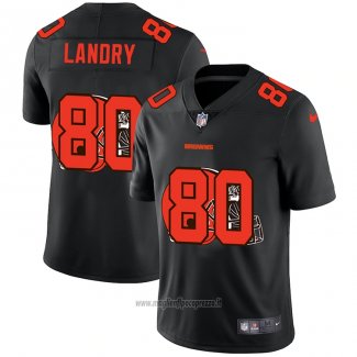 Maglia NFL Limited Cleveland Browns Landry Logo Dual Overlap Nero