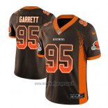 Maglia NFL Limited Cleveland Browns Myles Garrett Marrone 2018 Rush Drift Fashion