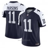 Maglia NFL Limited Dallas Cowboys Micah Parsons 11 Vapor F.u.s.e. Blu