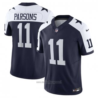 Maglia NFL Limited Dallas Cowboys Micah Parsons 11 Vapor F.u.s.e. Blu