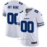 Maglia NFL Limited Dallas Cowboys Personalizzate Team Logo Fashion Bianco
