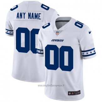 Maglia NFL Limited Dallas Cowboys Personalizzate Team Logo Fashion Bianco