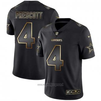Maglia NFL Limited Dallas Cowboys Prescott Vapor Untouchable Nero