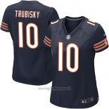 Maglia NFL Limited Donna 10 Trubisky Chicago Bears Nero