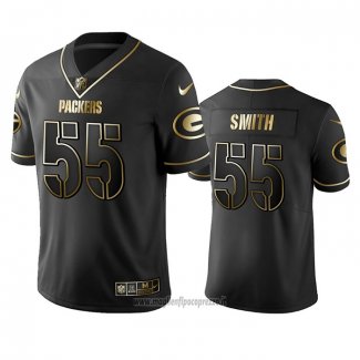 Maglia NFL Limited Green Bay Packers Za'darius Smith Golden Edition Nero