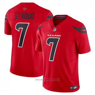 Maglia NFL Limited Houston Texans C.J. Stroud Alternato Vapor F.U.S.E. Rosso