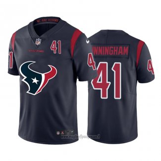 Maglia NFL Limited Houston Texans Zach Cunningham Big Logo Number Blu