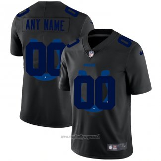 Maglia NFL Limited Indianapolis Colts Personalizzate Logo Dual Overlap Nero