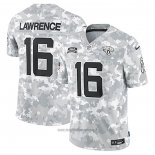 Maglia NFL Limited Jacksonville Jaguars Trevor Lawrence 2024 Salute To Service Grigio